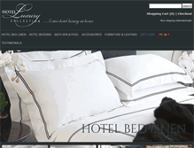 Tablet Screenshot of hotelluxurycollection.com